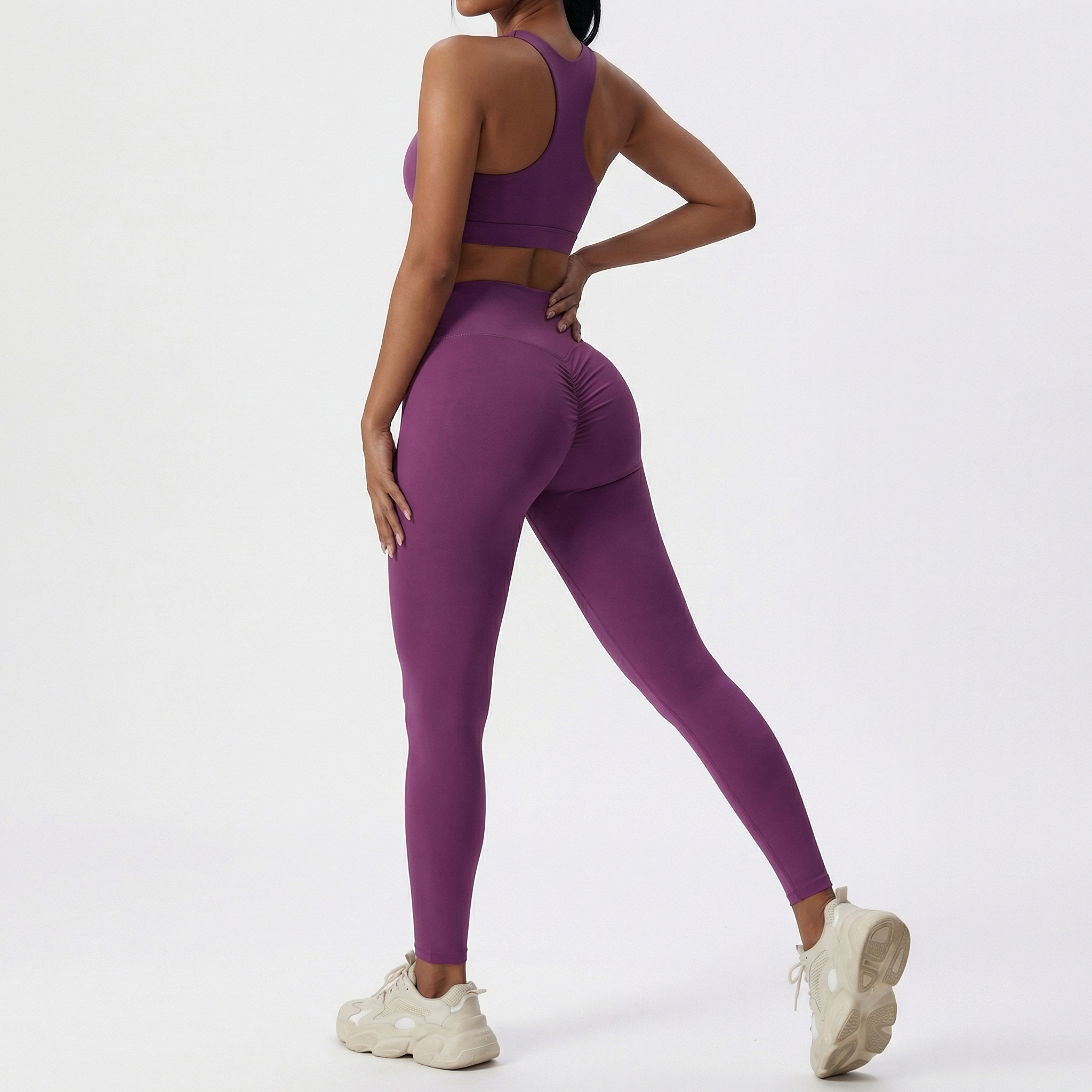 Yore Drawstring Booty Lift Leggings