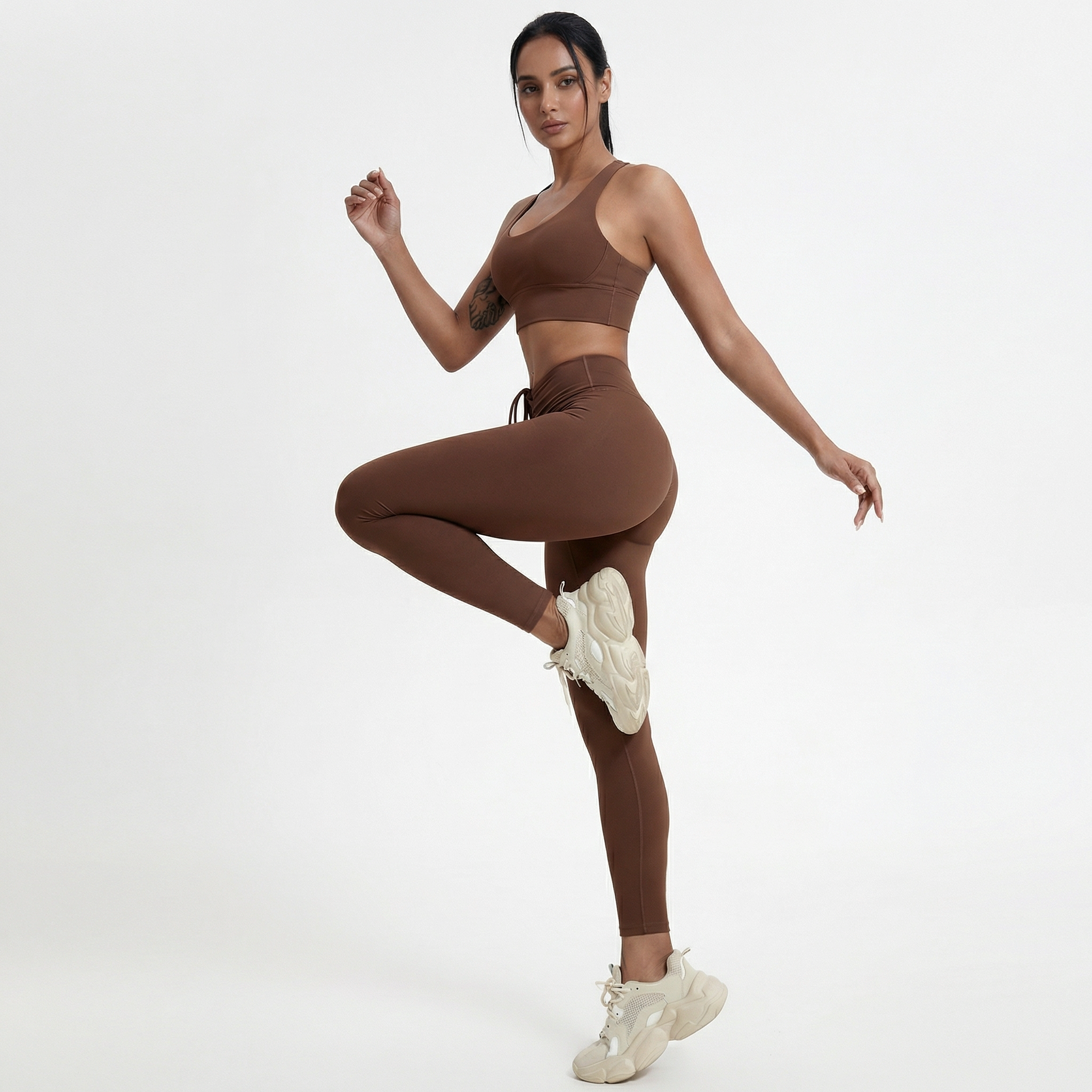 Yore Drawstring Booty Lift Leggings