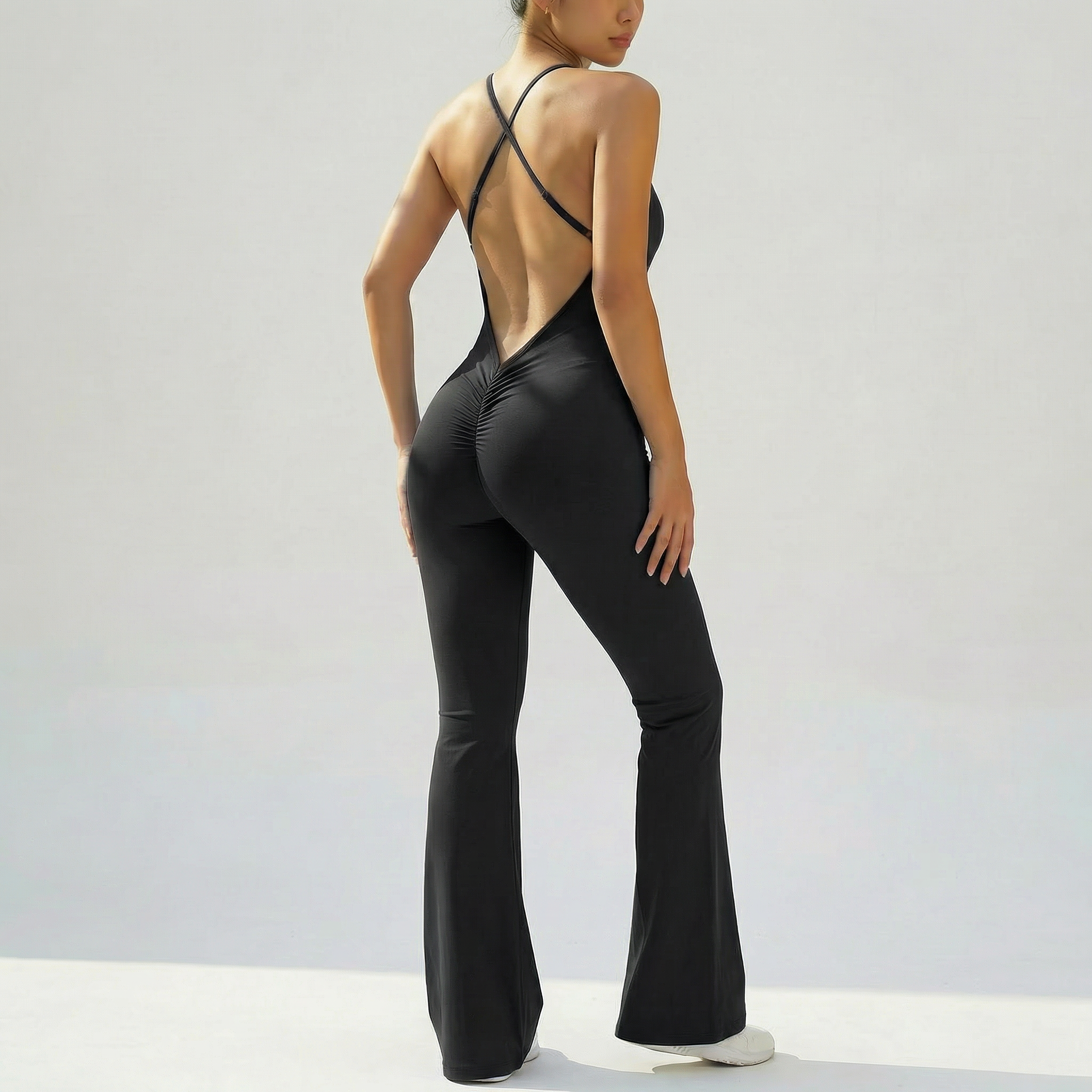 YORE Cross Back Active Jumpsuit
